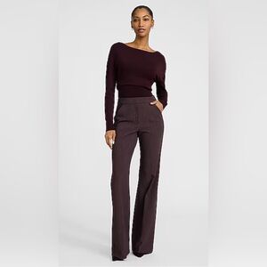 Express Lightweight Purple Boat Neck Sweater Sz Small NEW